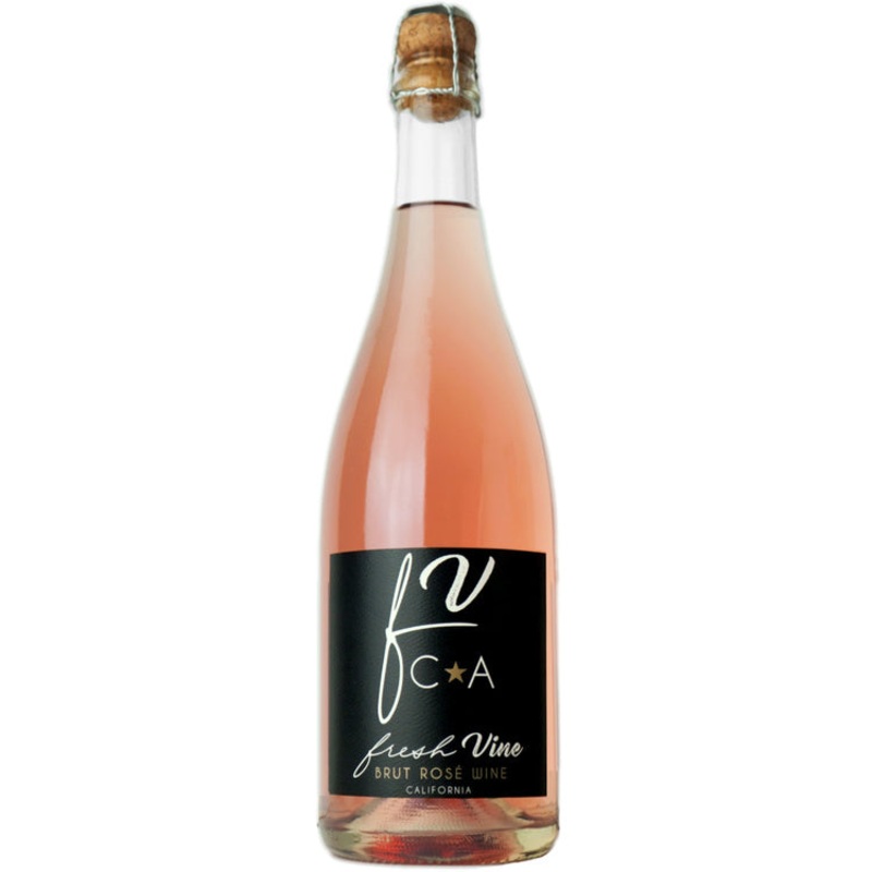 FRESH VINE BRUT ROSE CALIFORNIA 750ML