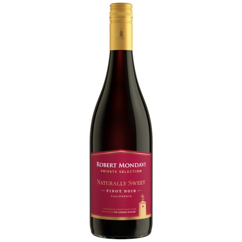 ROBERT MONDAVI PRIVATE SELECT PINOT NOIR NATURALLY SWEET CALIFORNIA 750ML