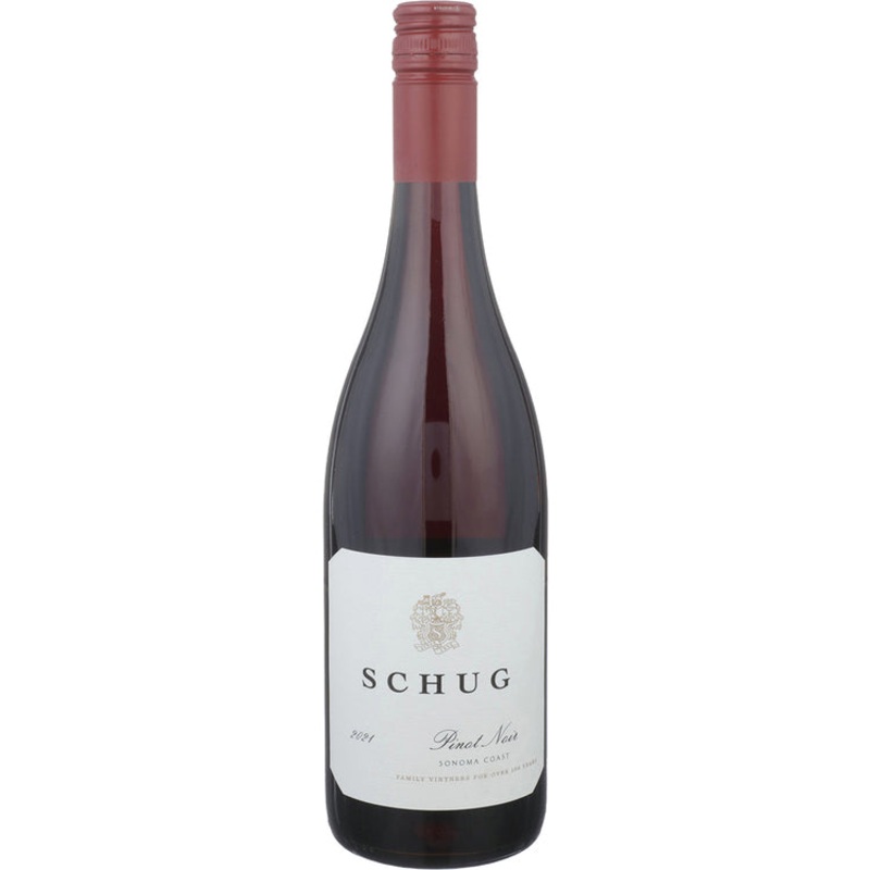 SCHUG PINOT NOIR SONOMA COAST 2021 750ML