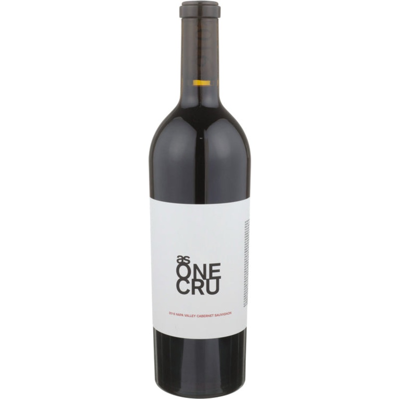 As One Cru Cabernet Sauvignon Napa Valley 2017 750ML