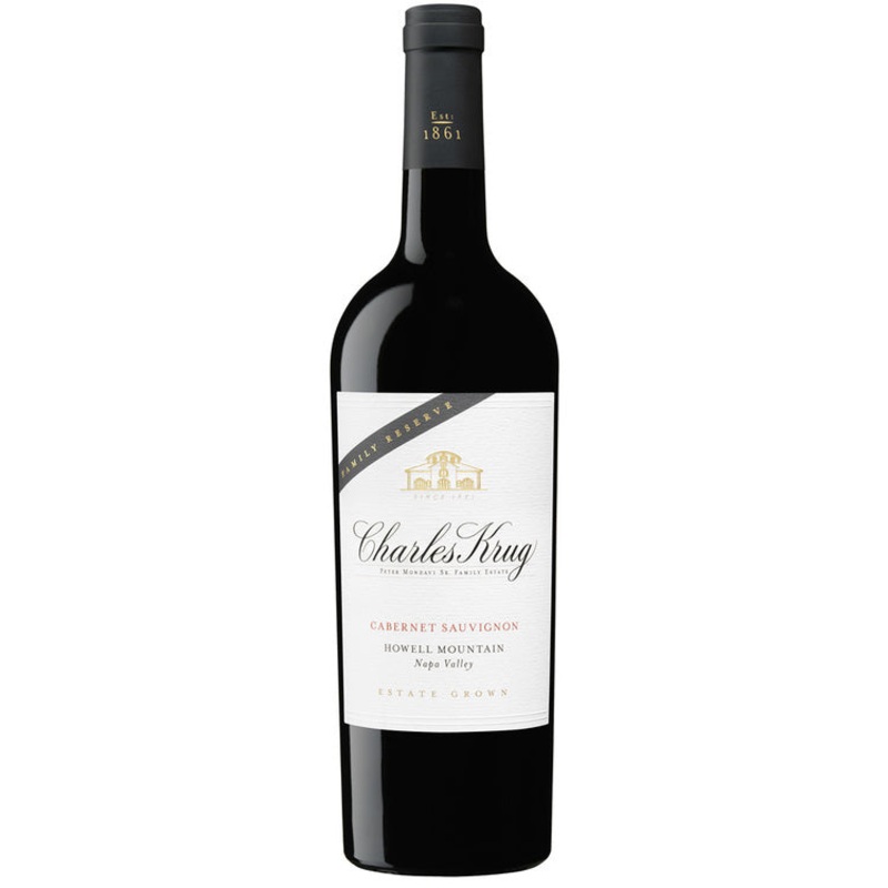CHARLES KRUG CABERNET SAUVIGNON FAMILY RESERVE HOWELL MOUNTAIN 2019 750ML
