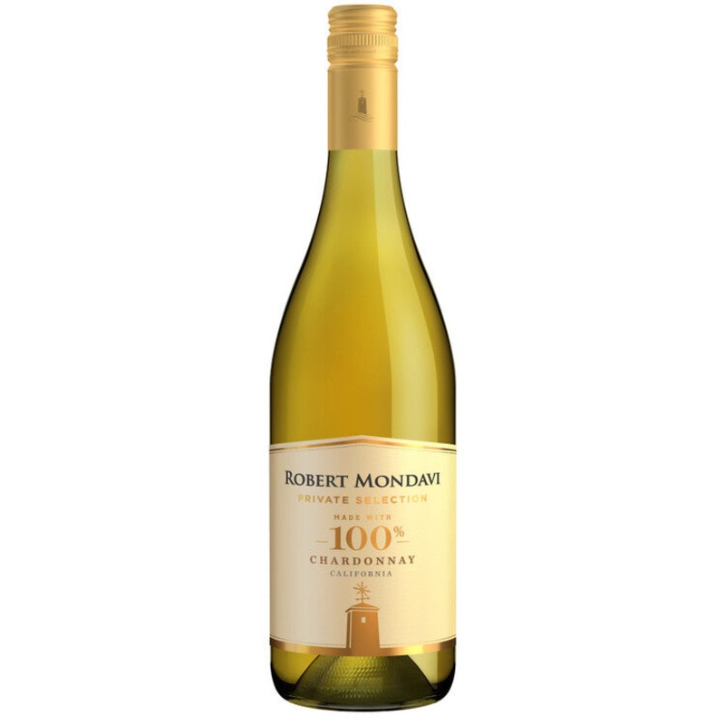 ROBERT MONDAVI PRIVATE SELECTION MADE WITH 100% CHARDONNAY CALIFORNIA 750ML