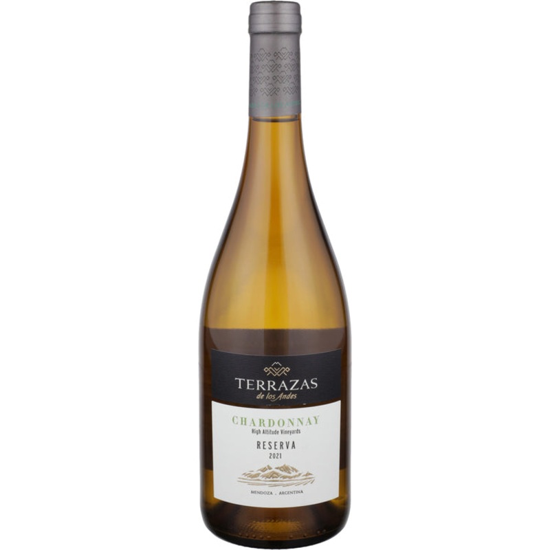 TERRAZAS DE LOS ANDES CHARDONNAY RESERVA HIGH ALTITUDE VINEYARDS VALLE DE UCO 2021 750ML