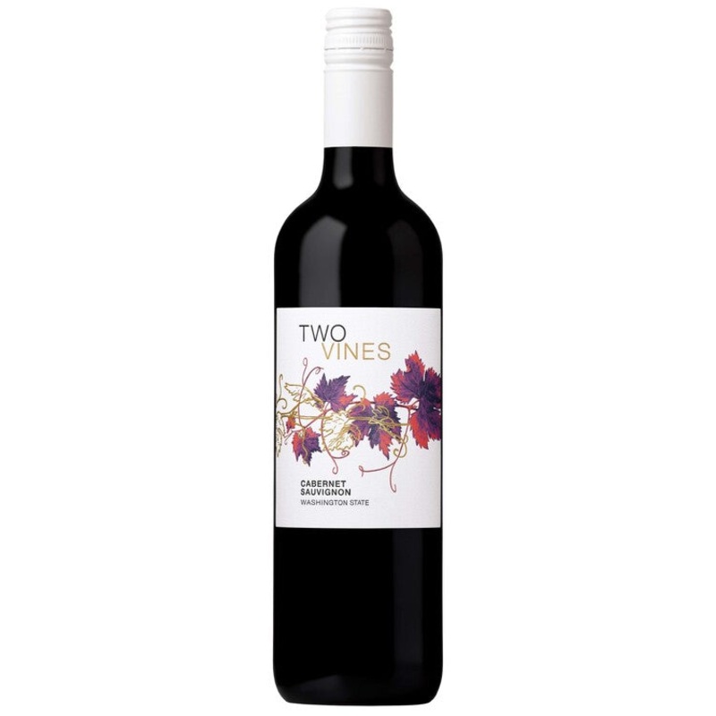 TWO VINES CABERNET SAUVIGNON WASHINGTON 750ML