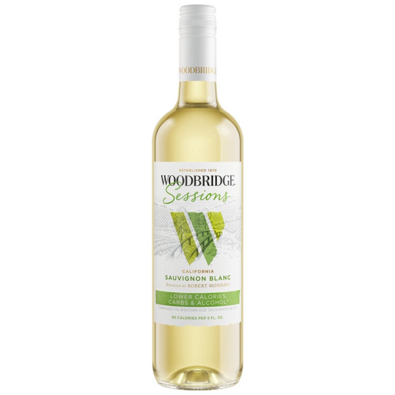 WOODBRIDGE SAUVIGNON BLANC SESSIONS LOW CALORIES & CARBS CALIFORNIA 750ML