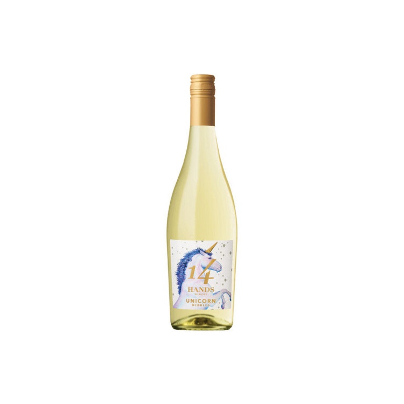 14 HANDS WHITE WINE UNICORN BUBBLES COLUMBIA VALLEY 750ML