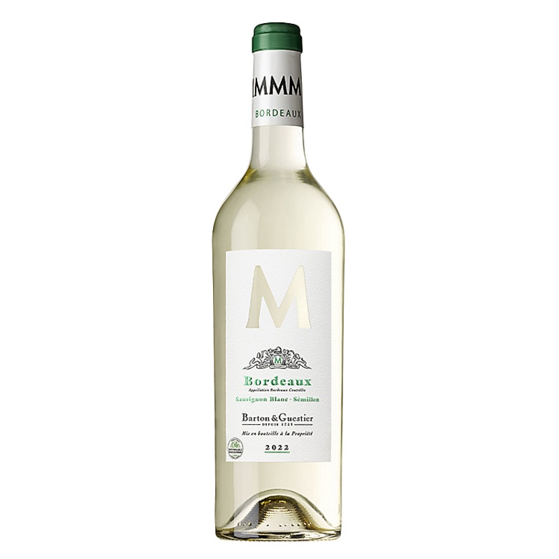BARTON & GUESTIER SAUVIGNON BLANC/SEMILLON BORDEAUX 2022 WOOD BOX 750ML