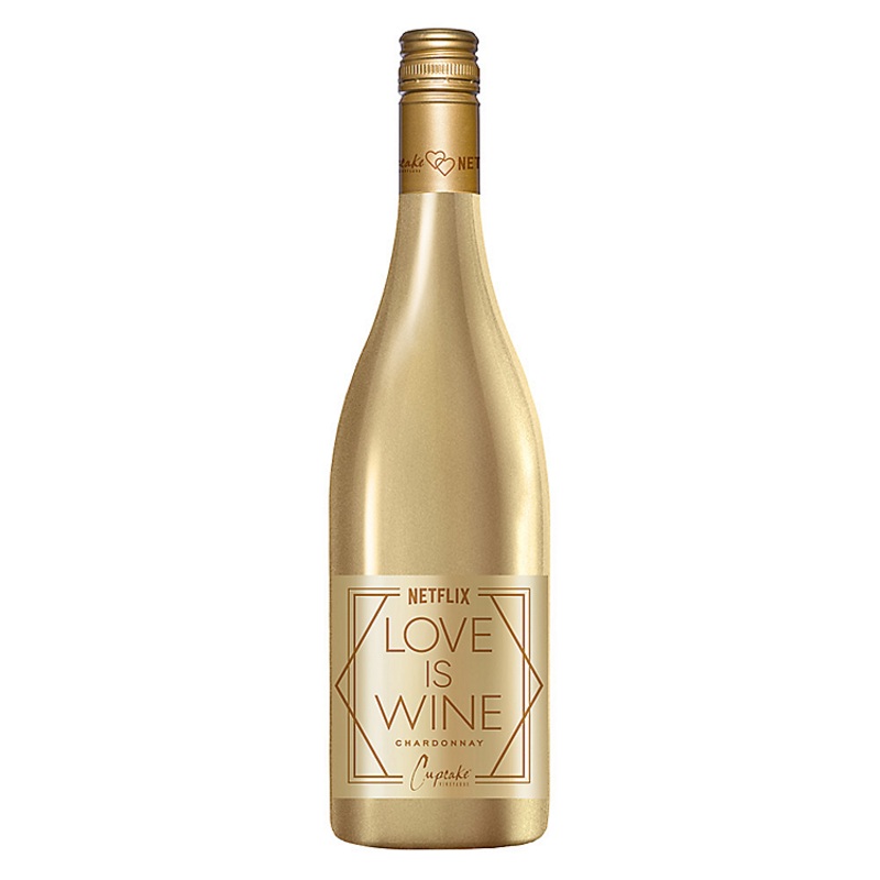 CUPCAKE VINEYARDS CHARDONNAY NETFLIX LOVE IS WINE CALIFORNIA 750ML