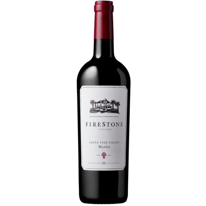 FIRESTONE VINEYARD MERLOT SANTA YNEZ VALLEY 2020 750ML