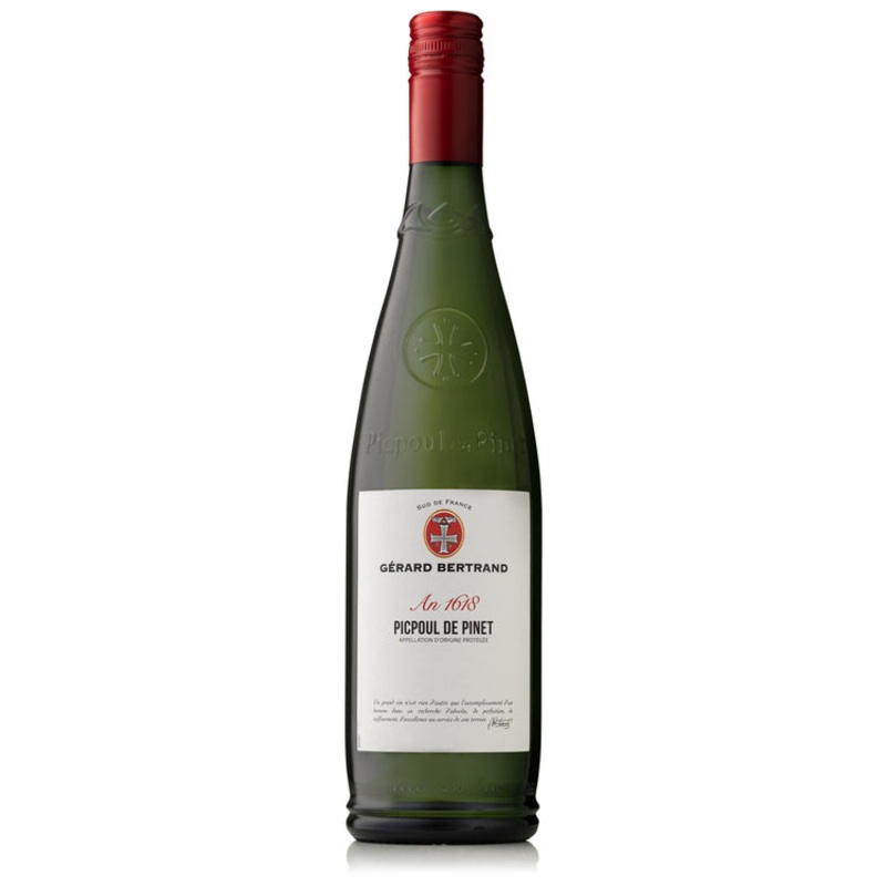GERARD BERTRAND PICPOUL DE PINET AN 1618 HERITAGE 2021 750ML