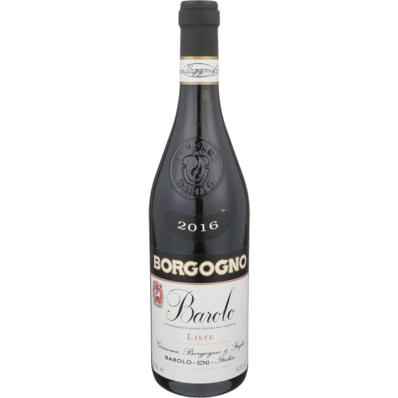 GIACOMO BORGOGNO BAROLO LISTE 2016 750ML