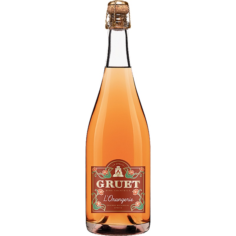 GRUET WINE BASED COCKTAIL L'ORANGERIE ORANGE BOTANICAL SPRITZ 750ML