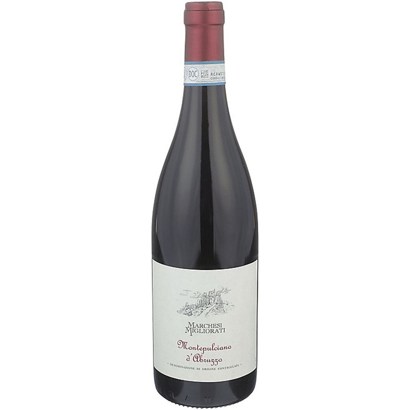 MARCHESI MIGLIORATI MONTEPULCIANO D'ABRUZZO 2022 750ML
