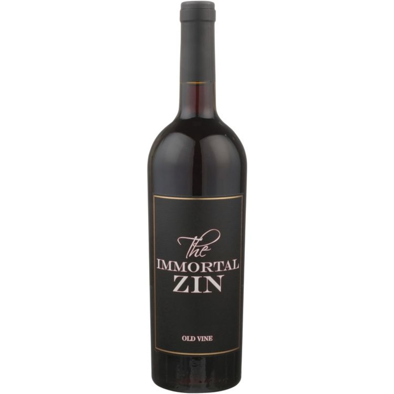 THE IMMORTAL ZIN ZINFANDEL OLD VINE LODI 750ML