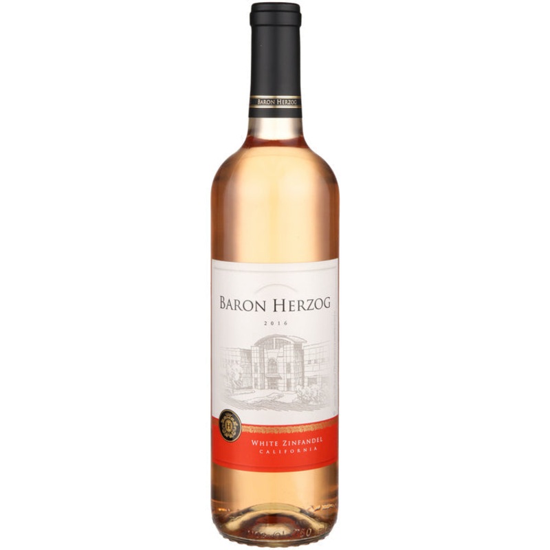 BARON HERZOG WHITE ZINFANDEL CALIFORNIA 750ML