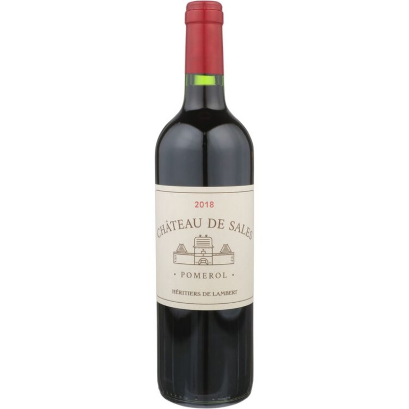 CHATEAU DE SALES POMEROL 2018 WOOD BOX 750ML