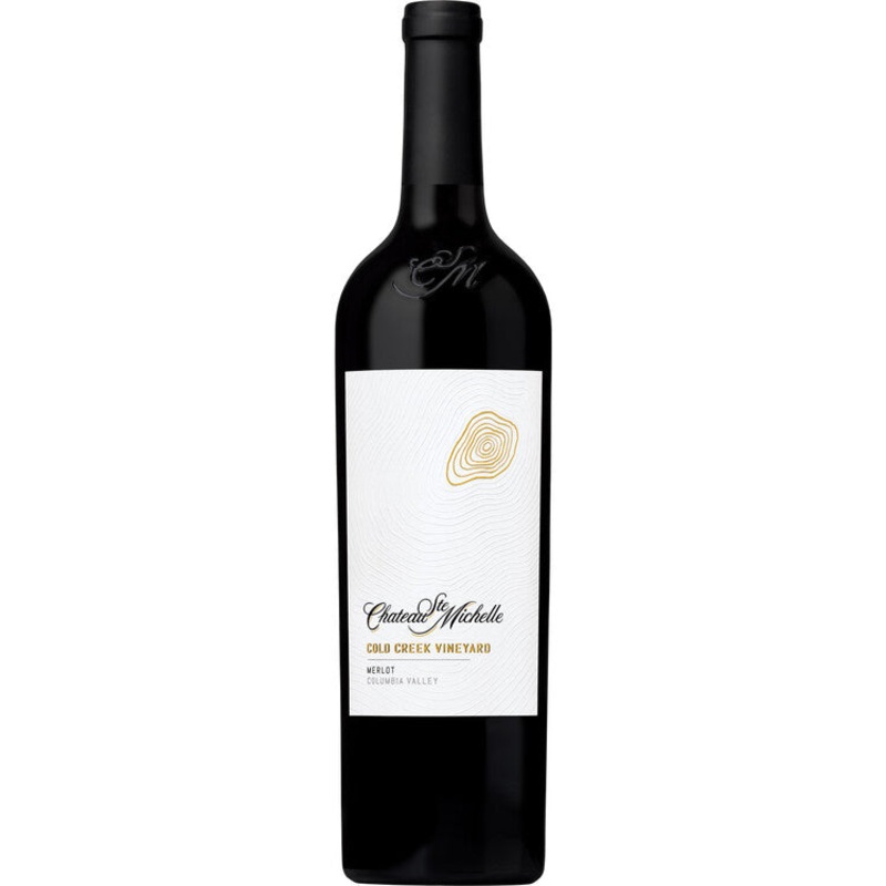 CHATEAU STE. MICHELLE MERLOT COLD CREEK VINEYARD COLUMBIA VALLEY 2014 750ML