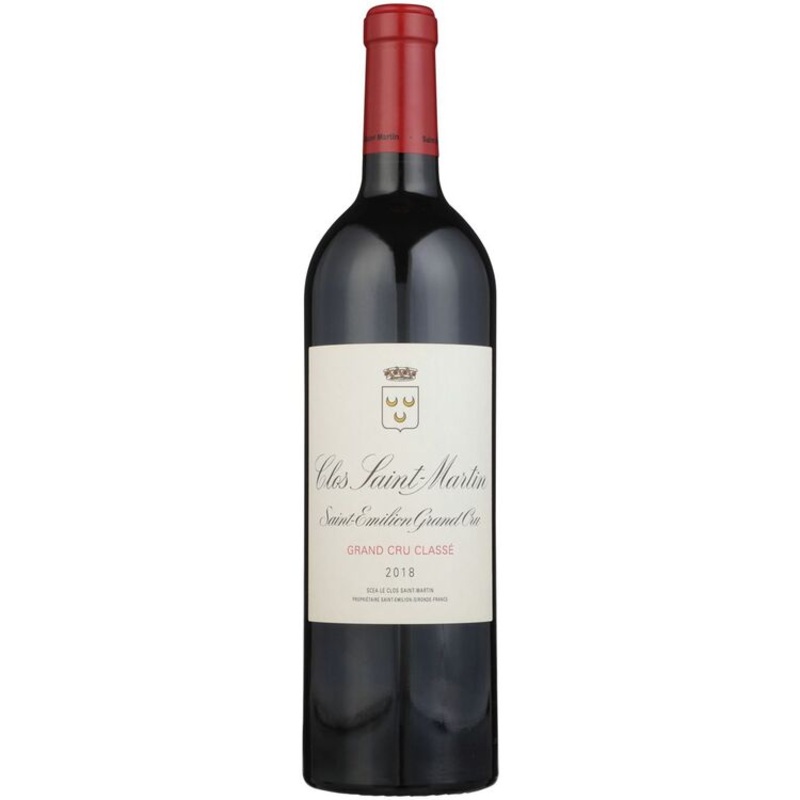 Clos Saint Martin Saint Emilion Grand Cru 2018 Wood Box 750ML