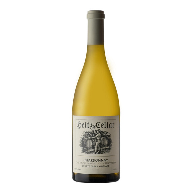 HEITZ CELLAR CHARDONNAY QUARTZ CREEK VINEYARD OAK KNOLL DISTRICT 2020 750ML