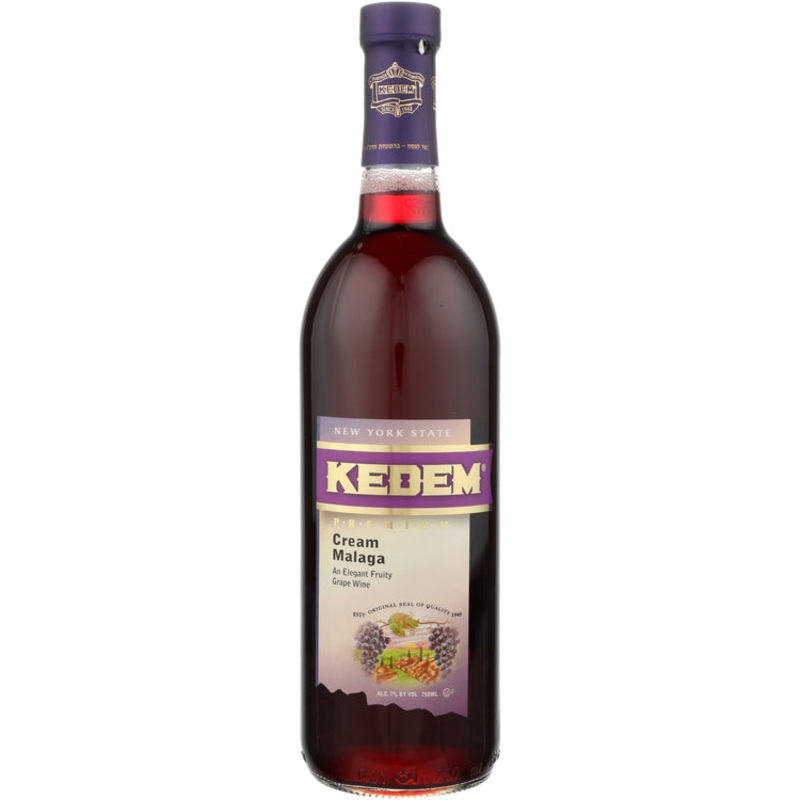 KEDEM CREAM MALAGA WINE NEW YORK 750ML