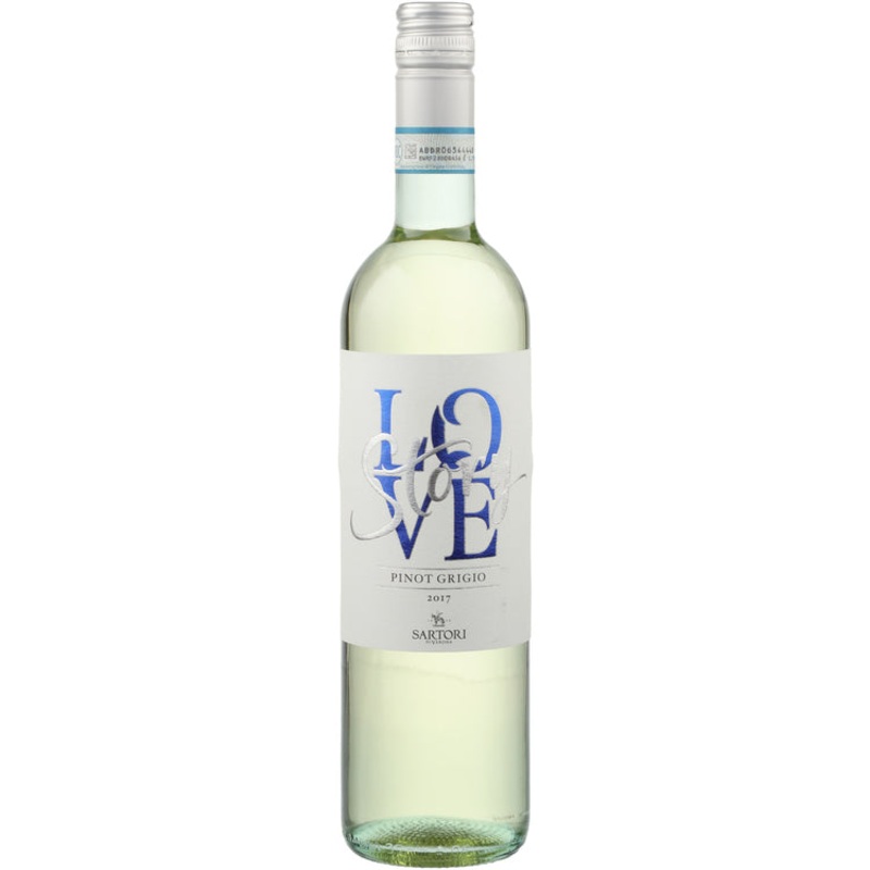 SARTORI DI VERONA PINOT GRIGIO LOVE STORY DELLE VENEZIE 750ML
