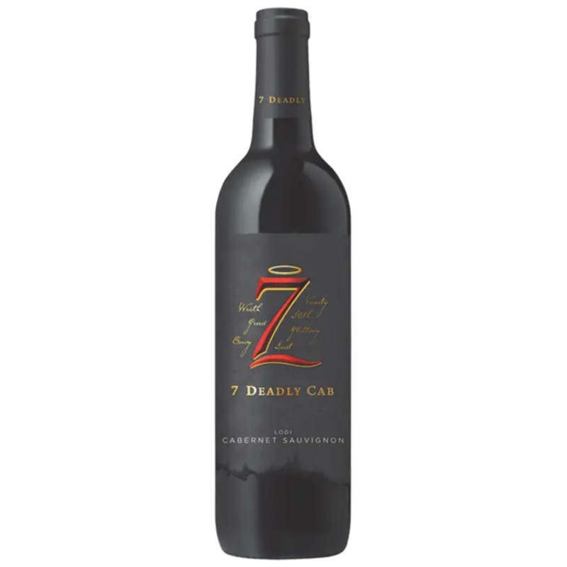 SEVEN DEADLY CABERNET SAUVIGNON LODI 750ML