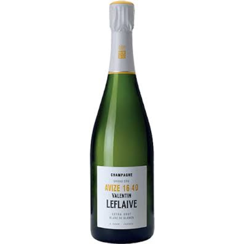 VALENTIN LEFLAIVE CHAMPAGNE EXTRA BRUT BLANC DE BLANCS AVIZE 16 40 GRAND CRU 750ML