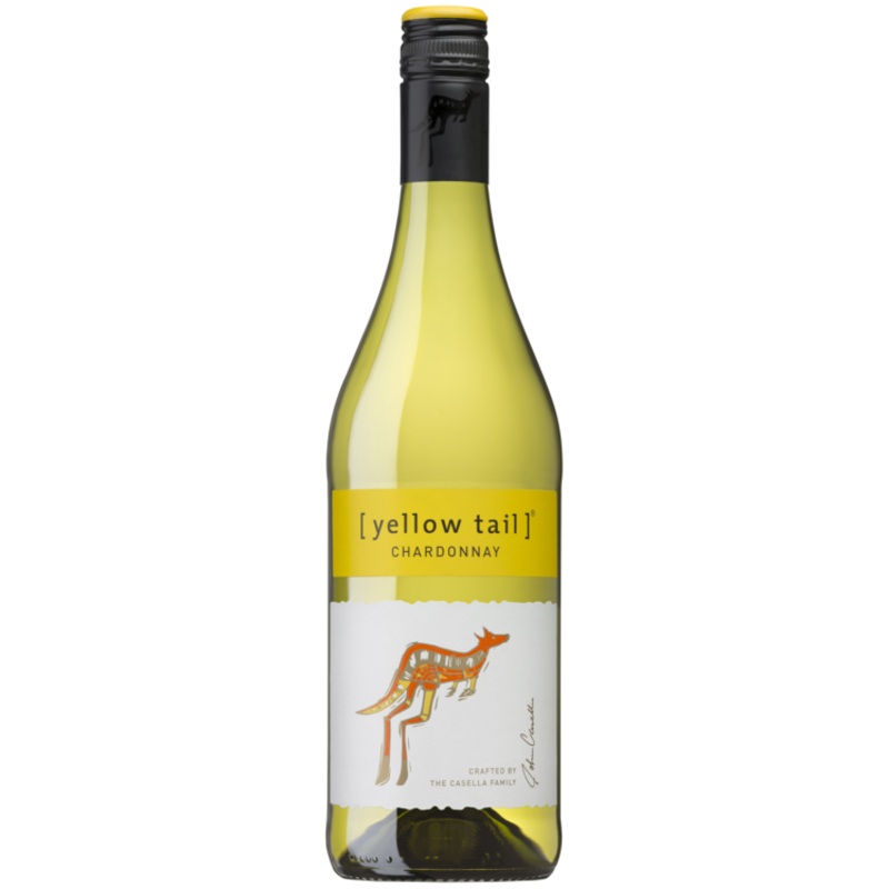 YELLOW TAIL CHARDONNAY PURE BRIGHT SOUTH EASTERN AUSTRALIA 750ML