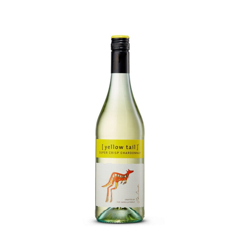 YELLOW TAIL CHARDONNAY SUPER CRISP AUSTRALIA 750ML