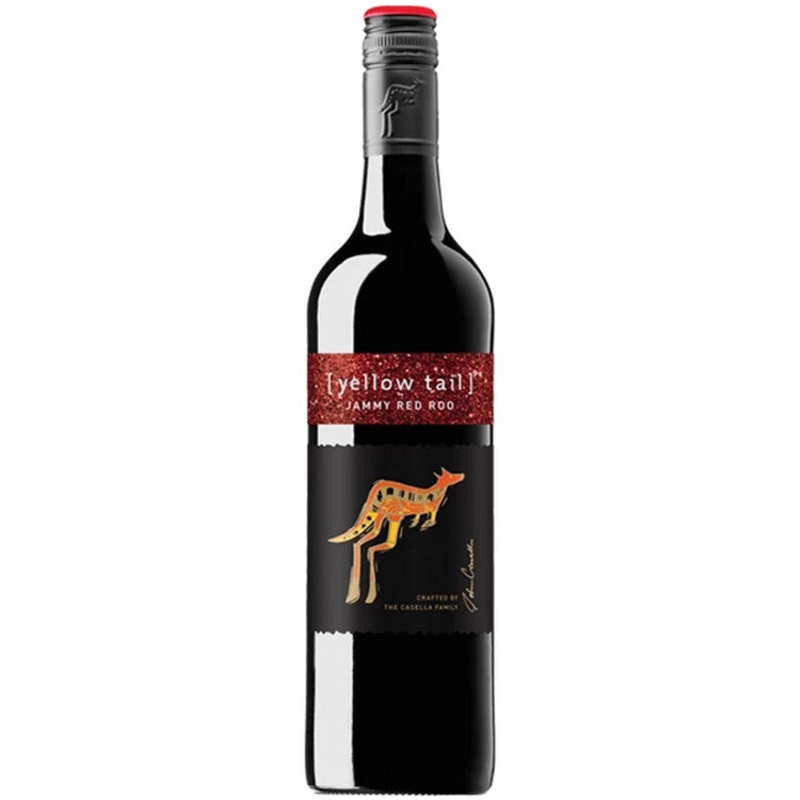 YELLOW TAIL JAMMY RED ROO SOUTH EASTERN AUSTRALIA 750ML