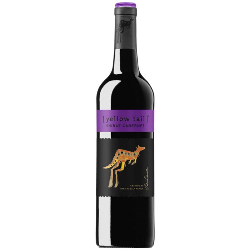 YELLOW TAIL SHIRAZ/CABERNET SAUVIGNON SOUTH EASTERN AUSTRALIA 750ML