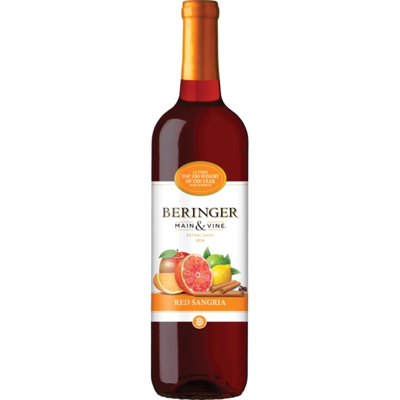 BERINGER MAIN & VINE SANGRIA 750ML