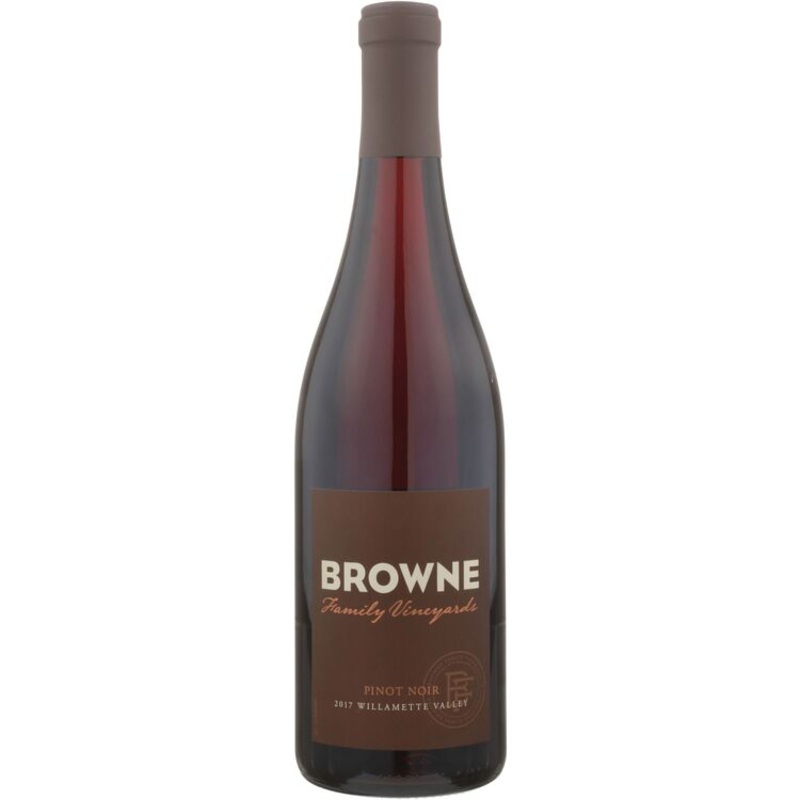 BROWNE FAMILY VINEYARDS PINOT NOIR FAMILY VINEYARDS WILLAMETTE VALLEY 2017 750ML