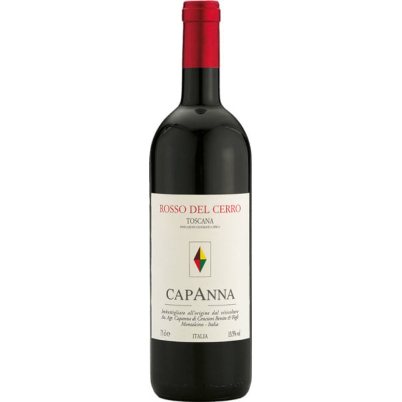 Capanna Toscana Rosso Rosso Del Cerro 2018 750ML