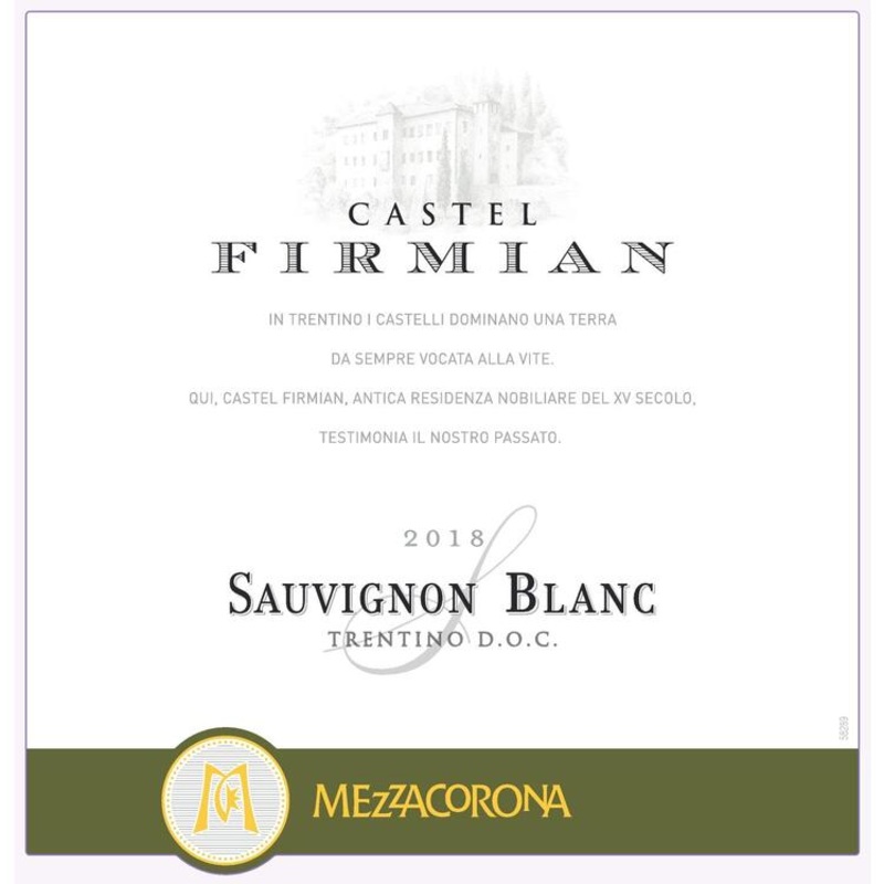 Castel Firmian Sauvignon Blanc Trentino 750ML
