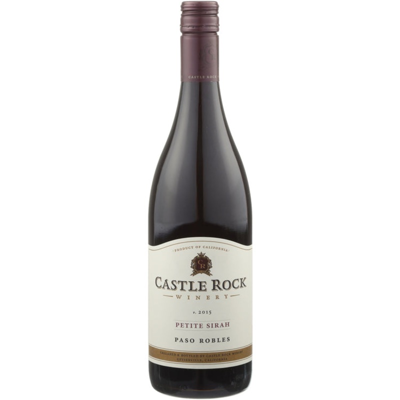CASTLE ROCK PETITE SIRAH PASO ROBLES 750ML