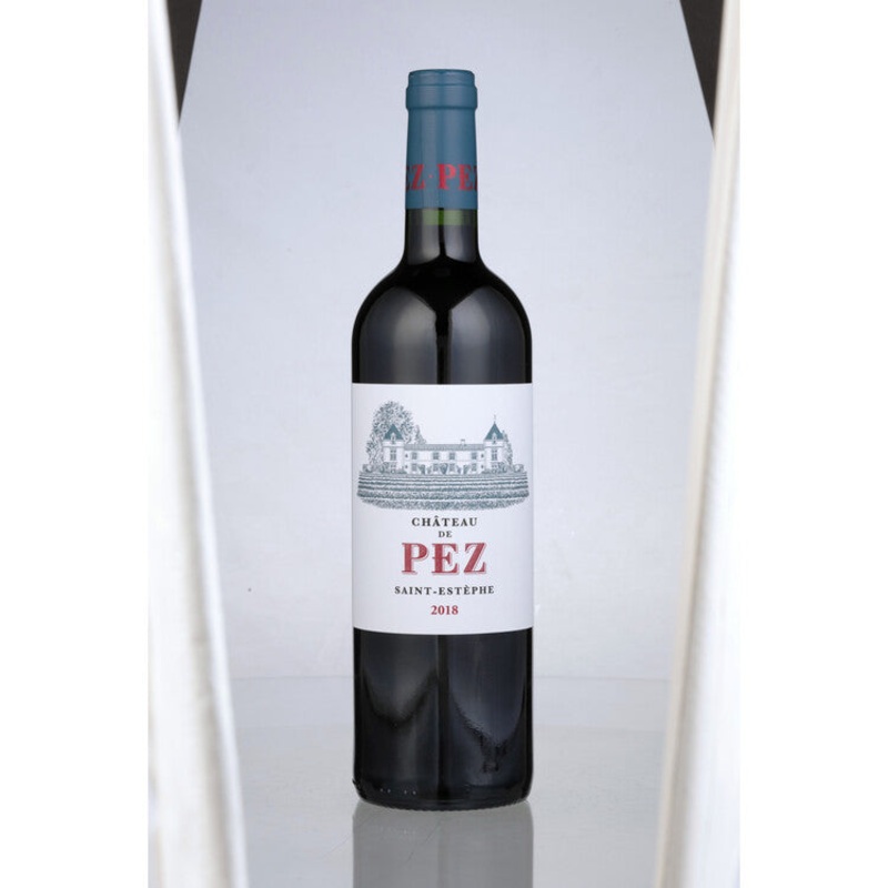 CHATEAU DE PEZ SAINT ESTEPHE 2018 WOOD BOX 750ML