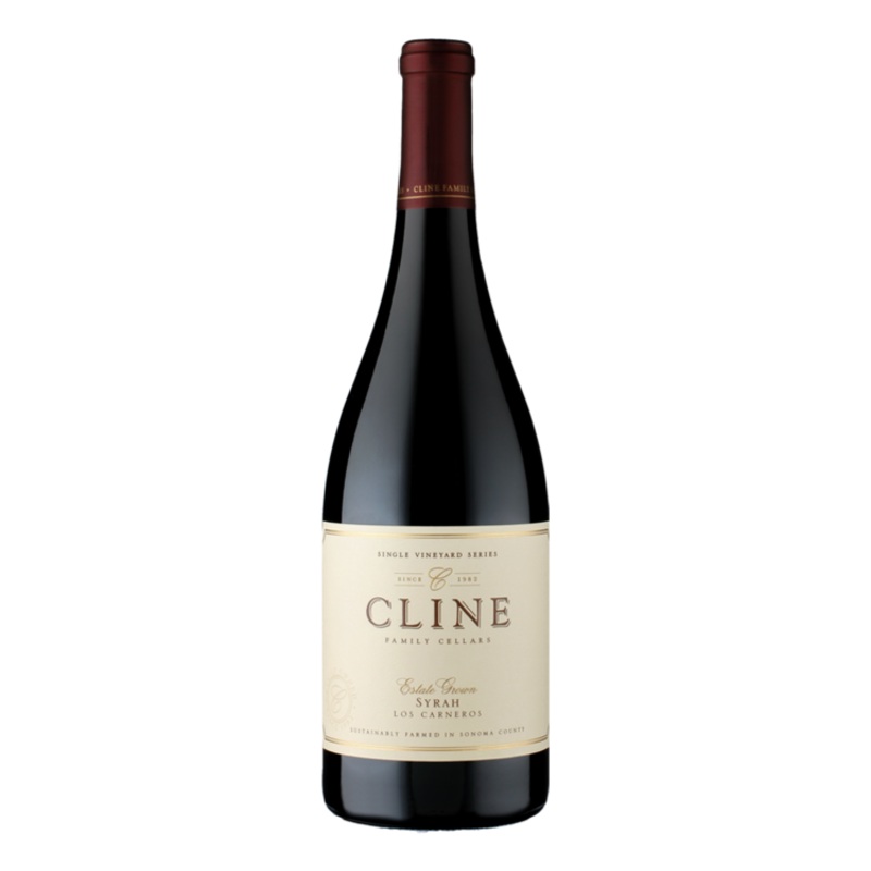 CLINE SYRAH ESTATE SINGLE VINEYARD SERIES LOS CARNEROS CARNEROS 2018 750ML