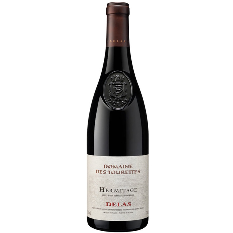 DELAS HERMITAGE DOMAINE DES TOURETTES 2017 WOOD BOX 750ML