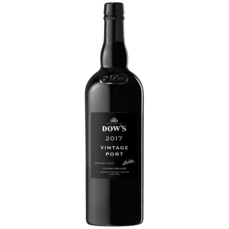 DOW'S PORTO VINTAGE 2017 WOOD BOX 750ML