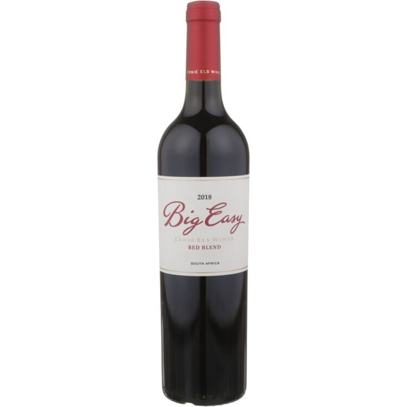 ERNIE ELS RED BLEND BIG EASY WESTERN CAPE 2018 750ML
