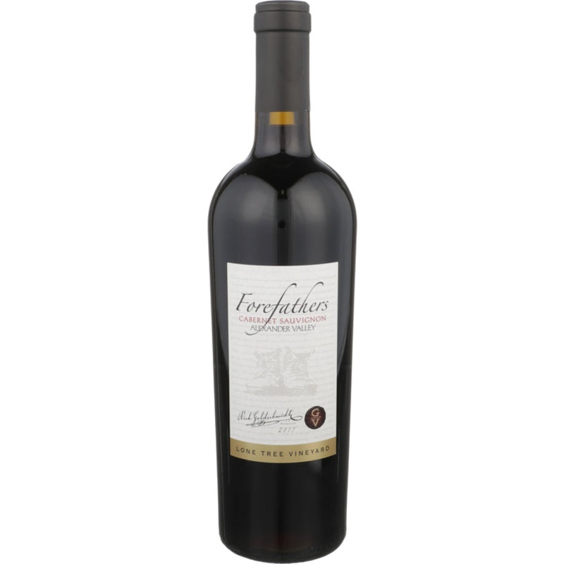 Forefathers Cabernet Sauvignon Lone Tree Vineyard Alexander Valley 2017 750ML