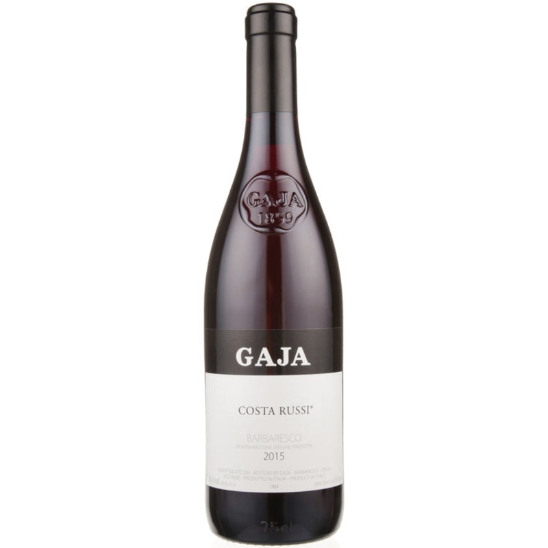 GAJA NEBBIOLO COSTA RUSSI LANGHE 2015 WOOD BOX 750ML