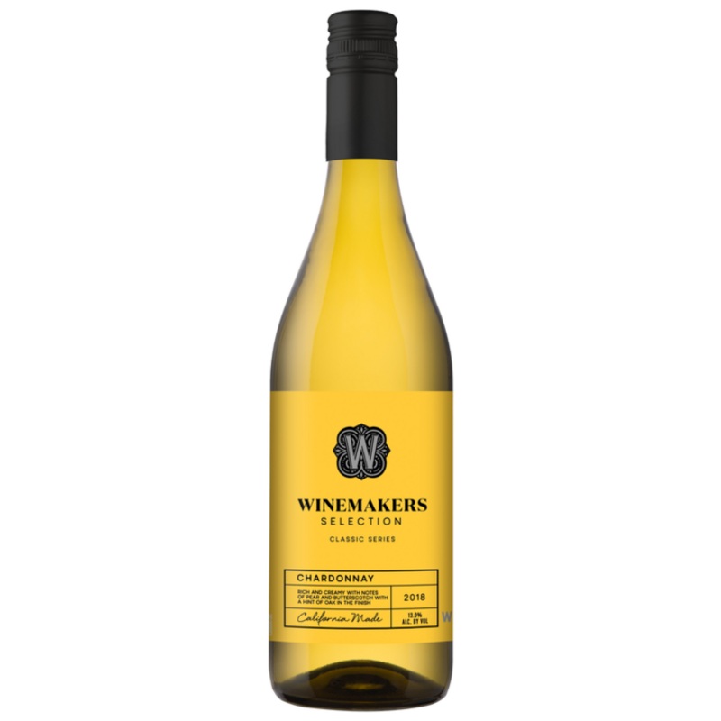 WINEMAKERS SELECTION CHARDONNAY CLASSIC SERIES CALIFORNIA 2019 750ML