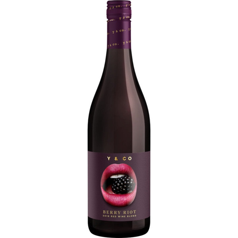 Y & CO RED WINE BERRY RIOT CALIFORNIA 750ML