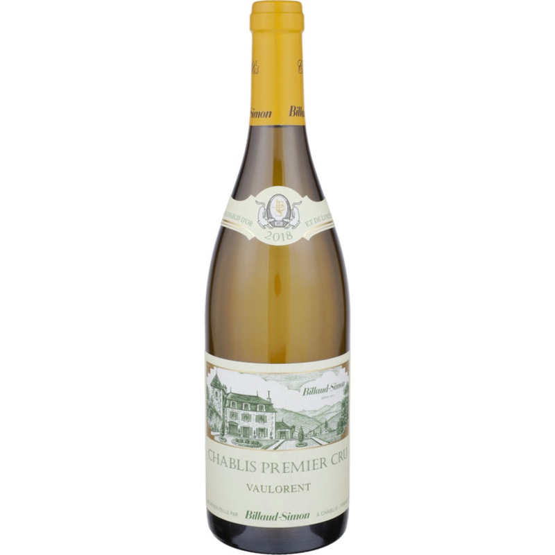 Billaud Simon Chablis Vaulorent Premier Cru 2018 750ML