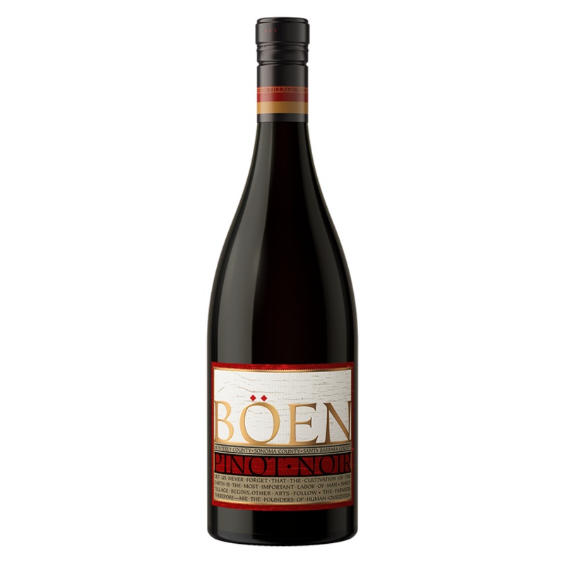 BOEN PINOT NOIR SANTA BARBARA MONTEREY & SONOMA COUNTIES 2019 750ML