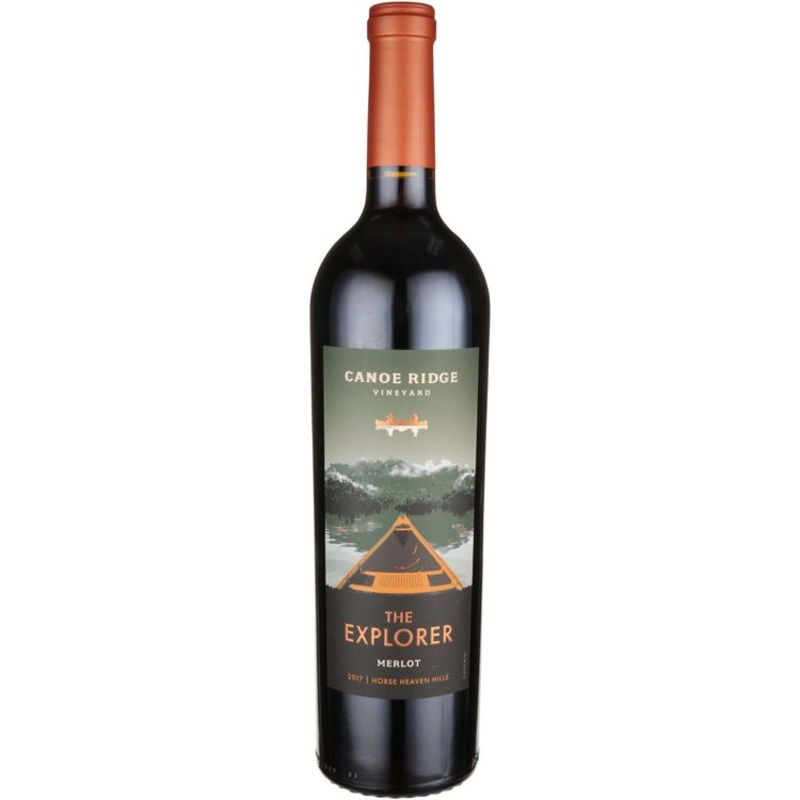 CANOE RIDGE VINEYARD MERLOT THE EXPLORER HORSE HEAVEN HILLS 2017 750ML