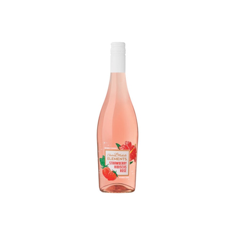 CHATEAU STE. MICHELLE ELEMENTS STRAWBERRY HIBISCUS ROSE WINE 750ML