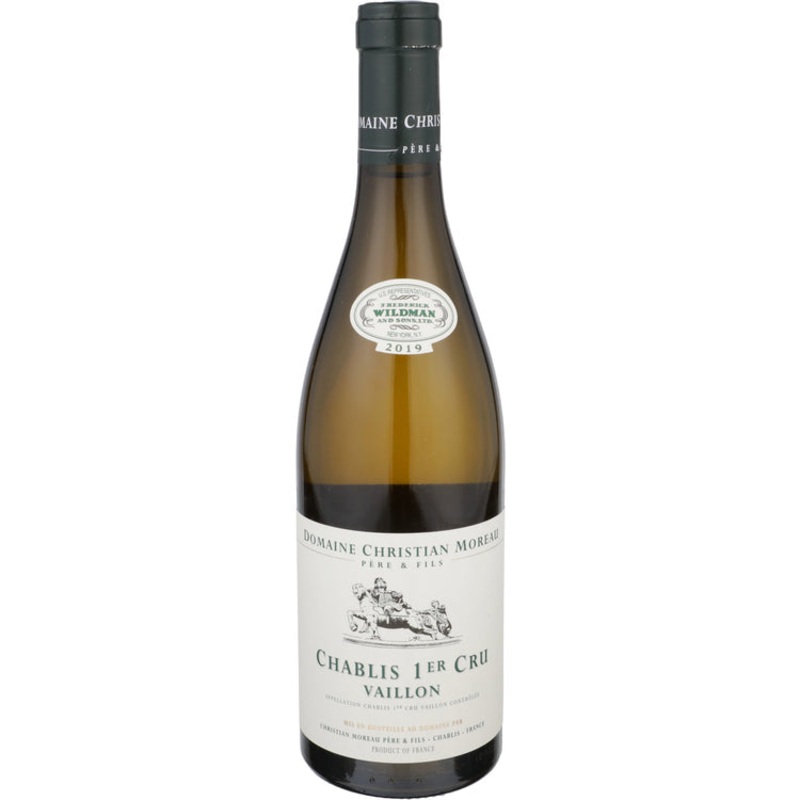 CHRISTIAN MOREAU CHABLIS VAILLONS PREMIER CRU CUVEE GUY MOREAU 2019 750ML